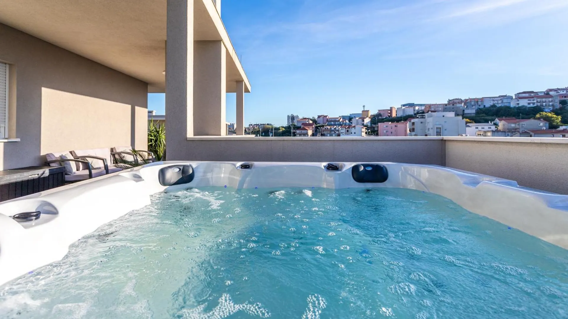 New Luxury 3-Bedroom Penthouse With Huge Terrace Split 0*,  Croatia